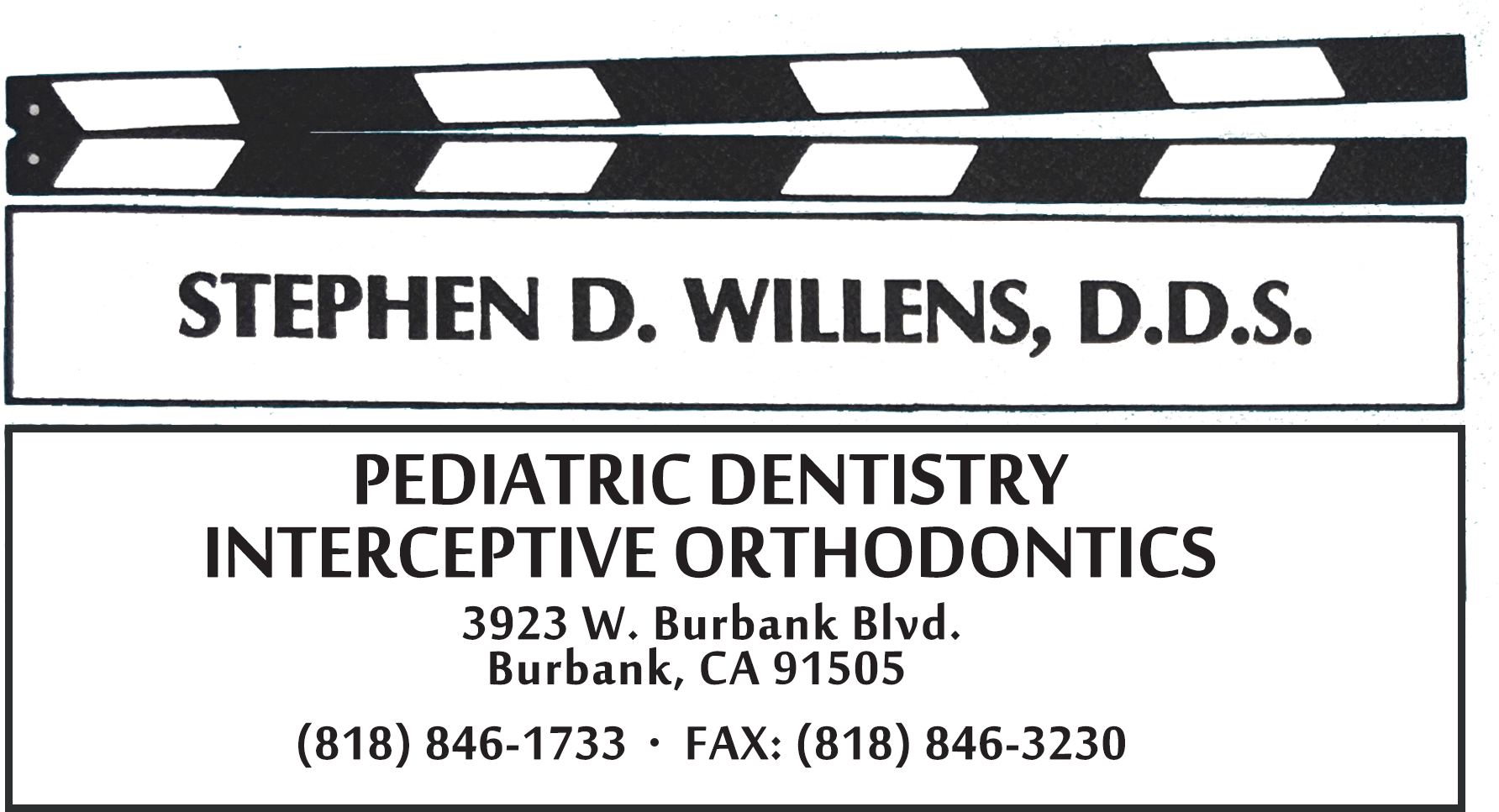 Logo for Dr. Stephen Willens - Pediatric Dentistry and Orthodontics in Burbank, CA